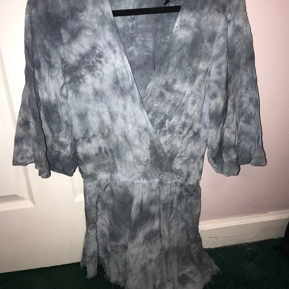 Blue Life tie dye romper - Picture 2 of 2